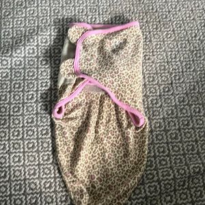 Pink cheetah sm/med Swaddle me swaddle